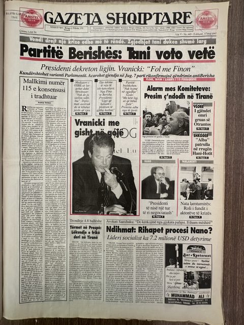 Gazeta Shqiptare 1997-05-17